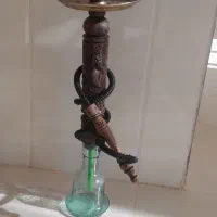 قلیان دوسیب چوب گردو