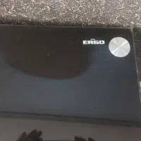 میز تلویزیون  مشکی شیشه‌ای