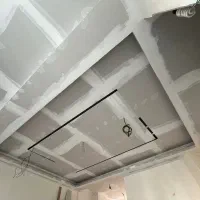 اجرای کارکناف فلت باکس نورمخفی دیوارکشی/شبکه۶۰در۶۰