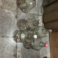 بطری شیشه ای ۵ لیتری