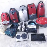 تعدادی بدنه و نیم بدنه جارو برقی موتور سوخته