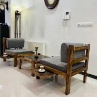 میز دونفره کلاسیک(قهوه خوری) نونو مناسب چوب راش