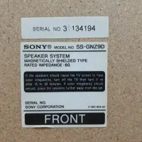 باندهای سونی مدل SS-GNZ9D|سیستم صوتی خانگی|نقده, |دیوار