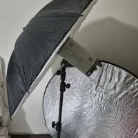 کیت فلاش استودیویی ۳۰۰ ژول|دوربین عکاسی و فیلمبرداری|کرج, فاز ۳ گوهردشت|دیوار