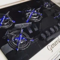 گاز/هود شیشه مخفی /استیل ۲۰۲۵ موتور فلز