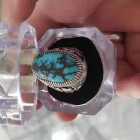 انگشترفیروزه و انگشتر شجر وانگشتر خطی تسبیح سندلوس|جواهرات|رشت, گلسار|دیوار