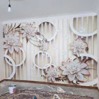 نقاشی ساختمان و کاغذدیواری|خدمات پیشه و مهارت|مشگین شهر, |دیوار