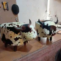 پاف صندلی نیمکت چرم مبلمان کادو ولینتان