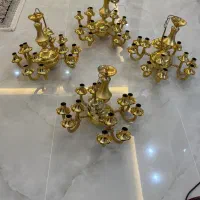 لوستر طلایی رنگ ثابت