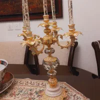 یک جفت شمعدان نو