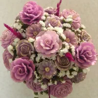 باکس جاودان شمعی|گل مصنوعی|یزد, |دیوار