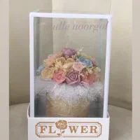 باکس گل شمع|صنایع دستی و سایر لوازم تزئینی|تهران, تسلیحات|دیوار