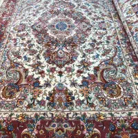 (فرش فرزین)جفت۶متری خطیبی جدید(سیمرغ)رج۳۰نخ مرینوس|فرش|تبریز, |دیوار