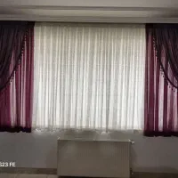 پرده حریر پذیرایی
