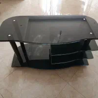 میز تلویزیون شیشه ای