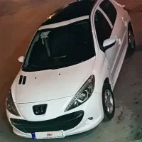 پژو 207 پانا سقف شیشه ای