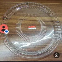 دیس برنجی شیشه ای‌.