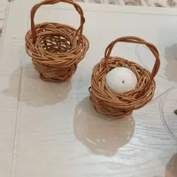 سبد گل تزینی رومیزی|صنایع دستی و سایر لوازم تزئینی|مریوان, |دیوار