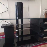 میز تلویزیون شیشه ایی