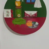 دیوارکوب سفالی|تابلو، نقاشی، عکس|لاهیجان, شهرک سلمان فارسی|دیوار