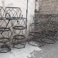 میز جلو مبلی فلزی