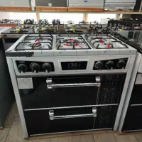 اجاق گاز طرح فر شیک استیل وشیشه ای/پرداخت درب منزل