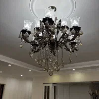 لوستر بسیار شیک|لوستر و چراغ آویز|قائم‌شهر, |دیوار