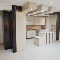 کابینت MDF آبچکان و هود در حدنو با صفحه آلمانی|آبچکان و نظمدهنده ظروف|اندیشه, اندیشه فاز ۴|دیوار