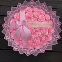 دسته گل روبانی خوشگل و جذاب