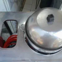با سلام دستگاه ذرت مکزیکی درحدنو خیلی تمیز وسالم