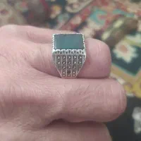 انگشتر نقره جواهری خوش ساخت