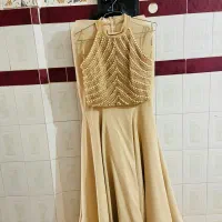 ست نیم تنه دامن مجلسی کاملا سالم و تمیز