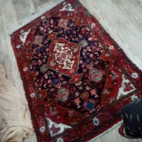 فرش انتیک لری بون نمونه|فرش|ری, |دیوار