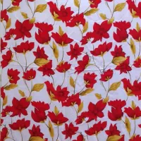 پارچه نخی گل دار