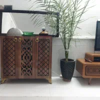 جاکفشی ملامینه سایز بزرگ درحدنوه نو،دارای سه طبقه