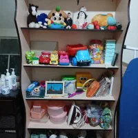 قفسه تمیز...برای لوازم آرایشی ‌وغیره