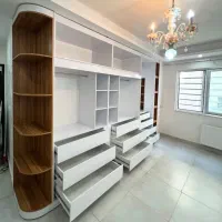طراحی واجرای کمد دیواری سرویس خواب  اتاق کودک|جاکفشی، کمد، دراور|زنجان, |دیوار