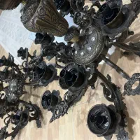 دوعدد لوستر با تمامی متعلقات