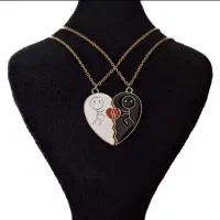 گردن بند قلب مکمل بسته 2عددی