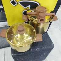 زودپزدوقلو/برندکرکماز/کف‌چدن حک‌شده‌/ارسال|ظروف پخت‌وپز|مشهد, شهید آوینی|دیوار