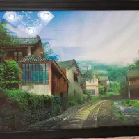 تابلو چراغ دار|تابلو، نقاشی، عکس|کرج, خرمدشت|دیوار