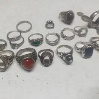 انگشتر نقره و سنگ فیروزه نیشابور
