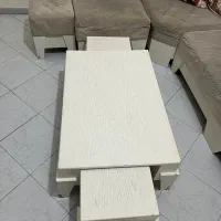 مبل، مبل ۵ نفره ، میز و عسلی|مبلمان خانگی و میز عسلی|تهران, آبشار تهران (دریاچه)|دیوار