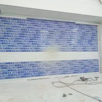 درب کرکره برقی.جک بازویی.شیشه سکوریت|خدمات پیشه و مهارت|صدرا-فارس, فاز ۱|دیوار