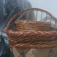 سبد حصیری|صنایع دستی و سایر لوازم تزئینی|اصفهان, عاشقآباد|دیوار