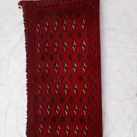 یک جفت پشتی دستباف ترکمن