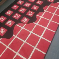 گلیم فرش ۴متری