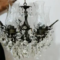 ۵عددلوستر برنز ۵شعله|لوستر و چراغ آویز|سنندج, |دیوار