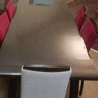 ناهار خوری ۶ نفره چوب گردو