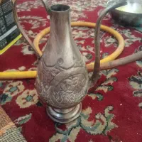 گلابپاش ورشوقدیمی وقندان نقره
